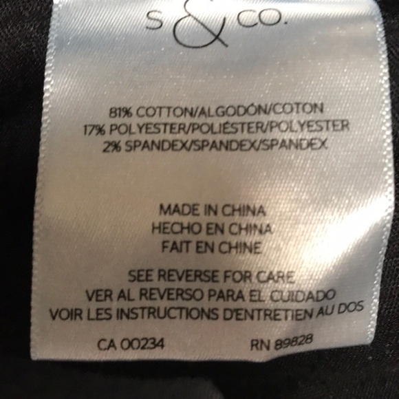 S&Co. stretch low-rise skinny jeans - Picture 4 of 6